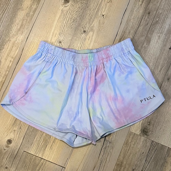 P’TULA Shorts Bundle - size small - pink and blue tie dye - Picture 2 of 9